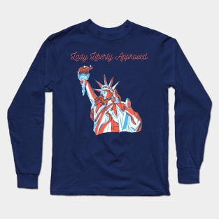 Lady Liberty Long Sleeve T-Shirt